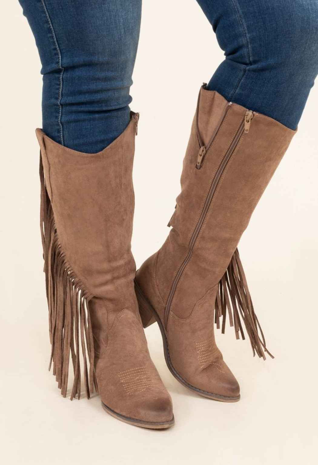 Wear Fringe Boots